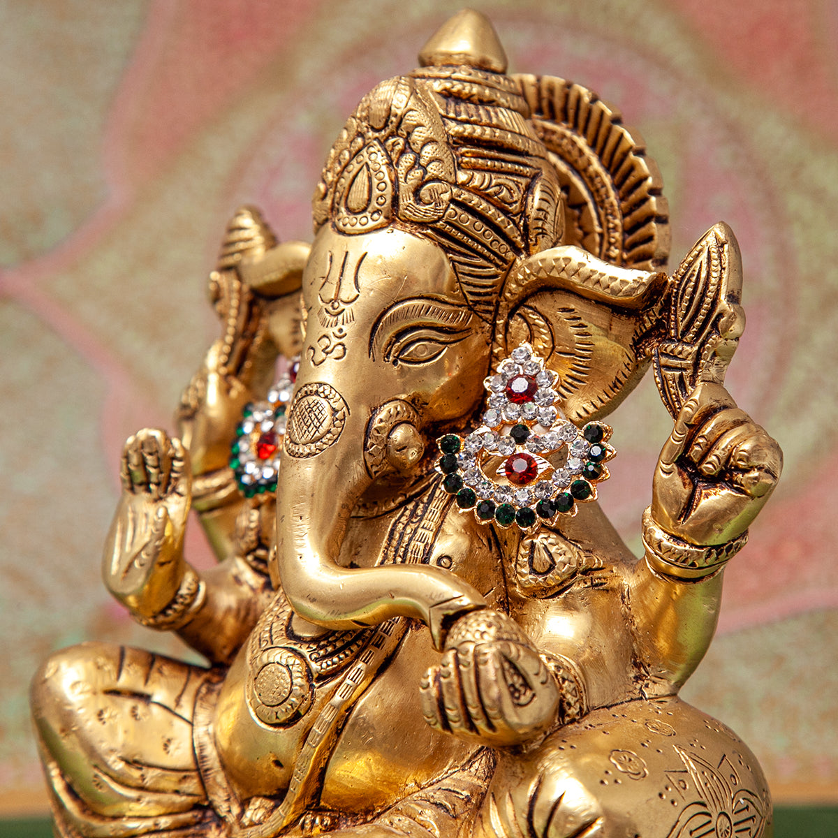 Coppia di orecchini in pietra - Ciotola serena / 32x28mm / Gioielli in pietra per decorazioni divine