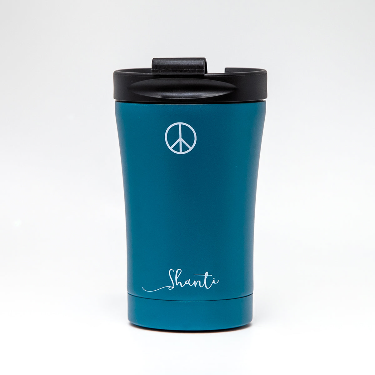 Stainless steel Insulated Mug Small, SHANTI, petrol