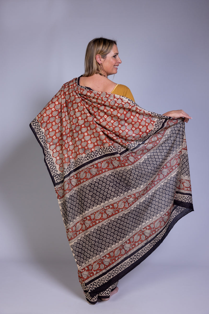 Malmal Cotton Saree