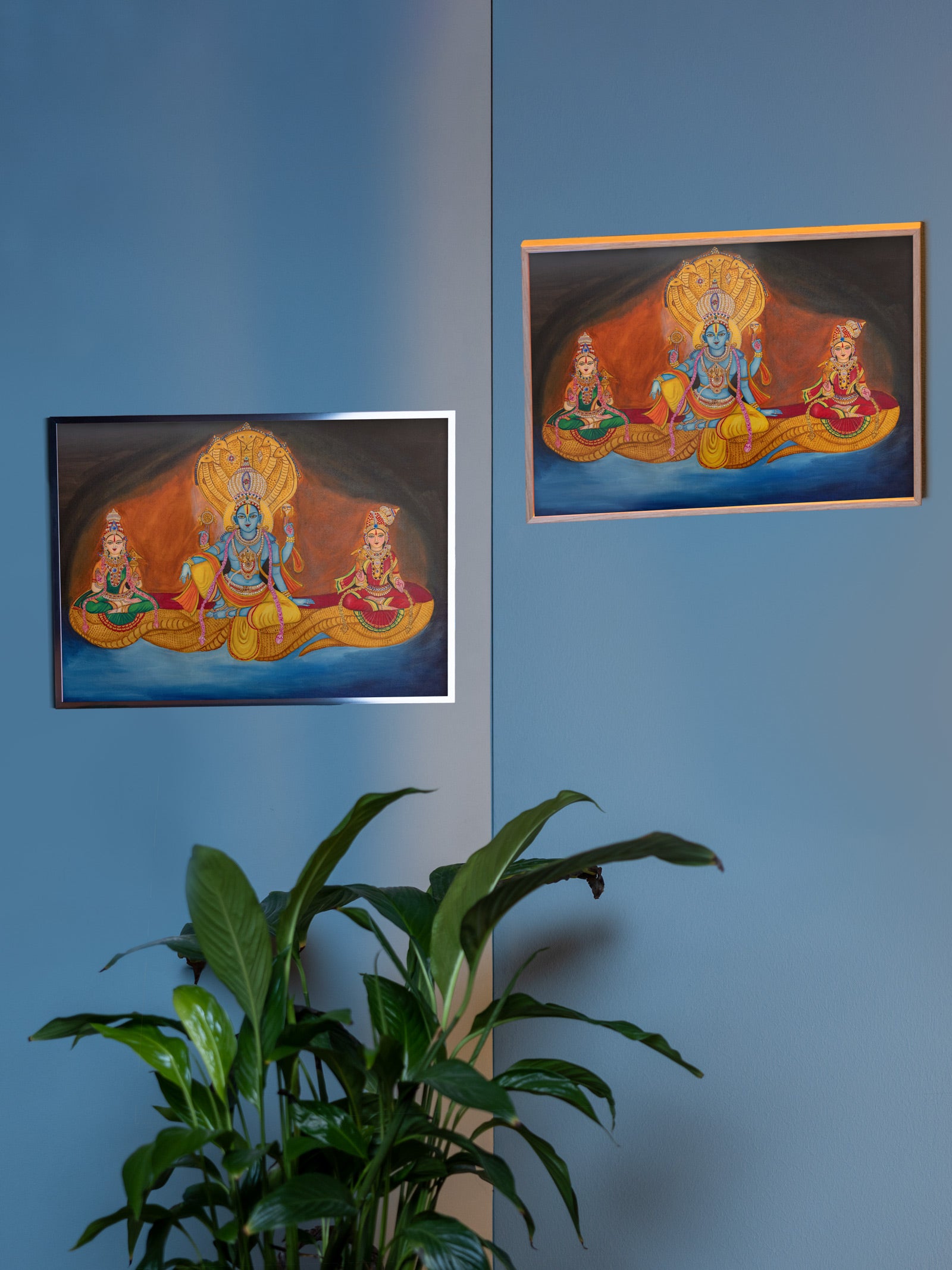 NARAYANA with SRI DEVI and BHU DEVI