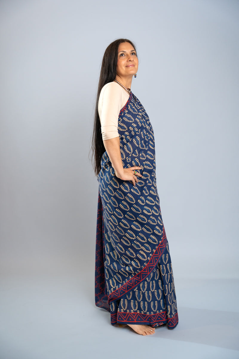 Malmal Cotton Saree
