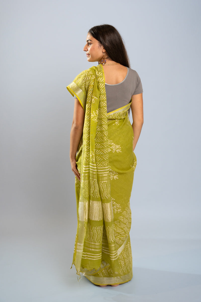 Slub Cotton Saree