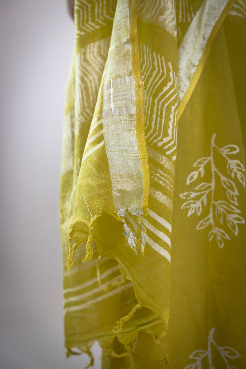 Slub Cotton Saree