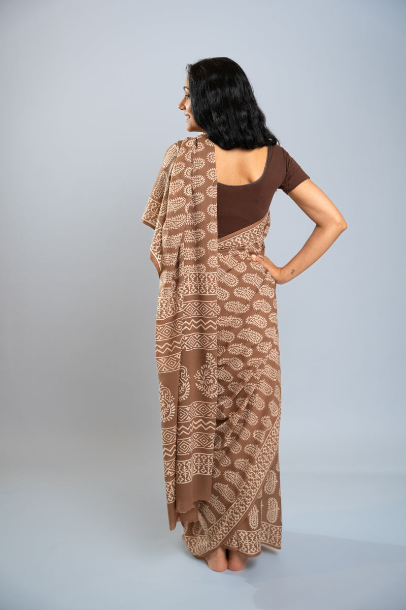 Malmal Cotton Saree