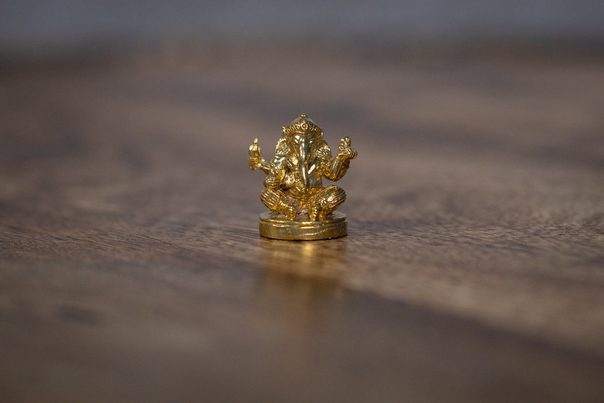 Signore Ganesha con 4 braccia - mini murti