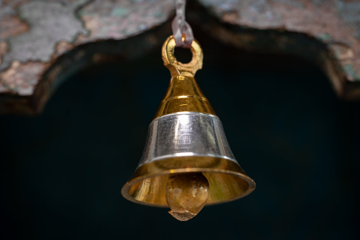 Brass Puja Bell, without handle