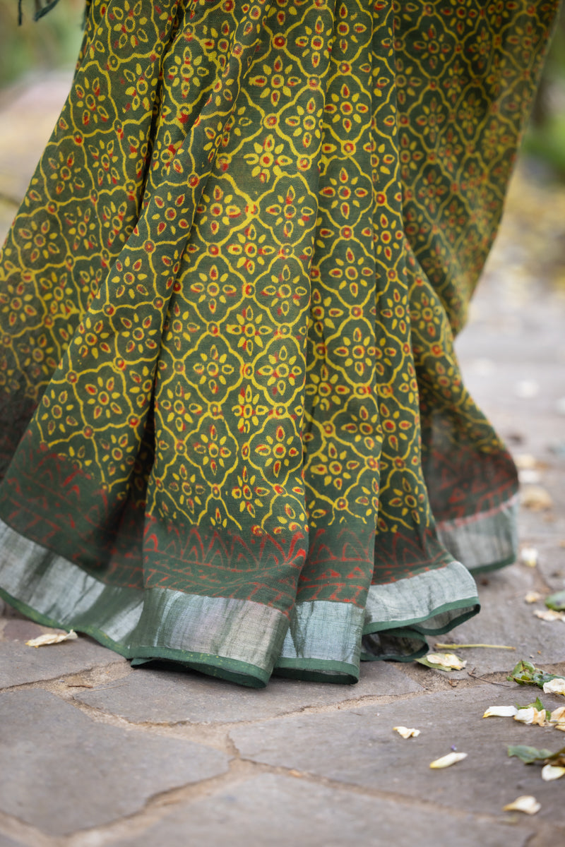 Slub Cotton Saree
