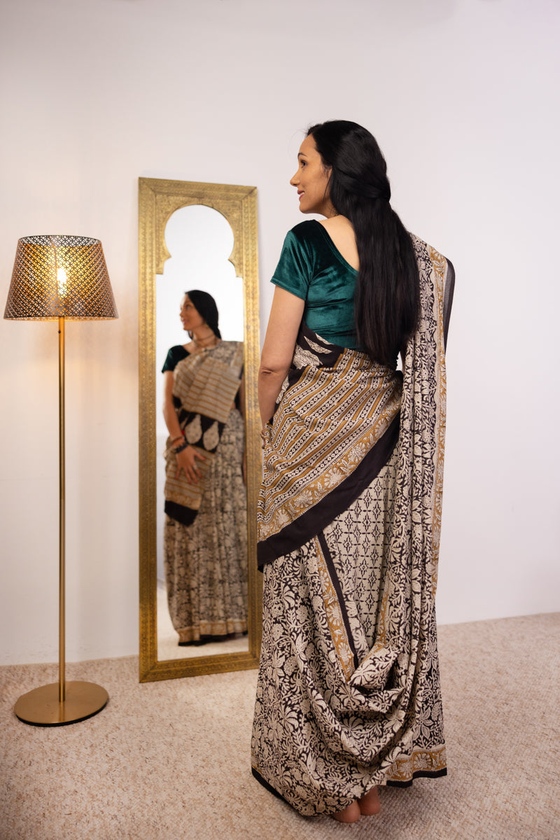 Malmal Cotton Saree