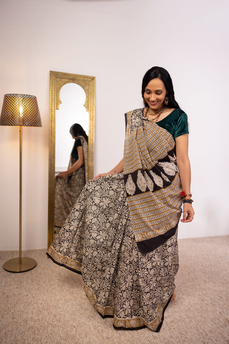 Malmal Cotton Saree