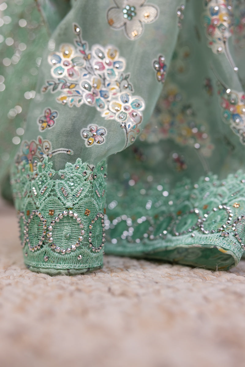 Embellished Georgette Saree