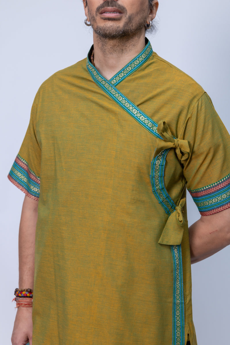 Bagal Bandi Kurta, short sleeve