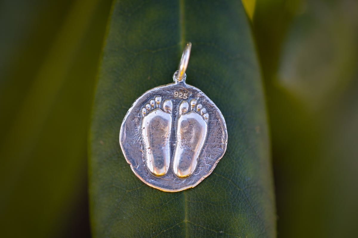 Paramahamsa Vishwananda Paduka - Sterling silver