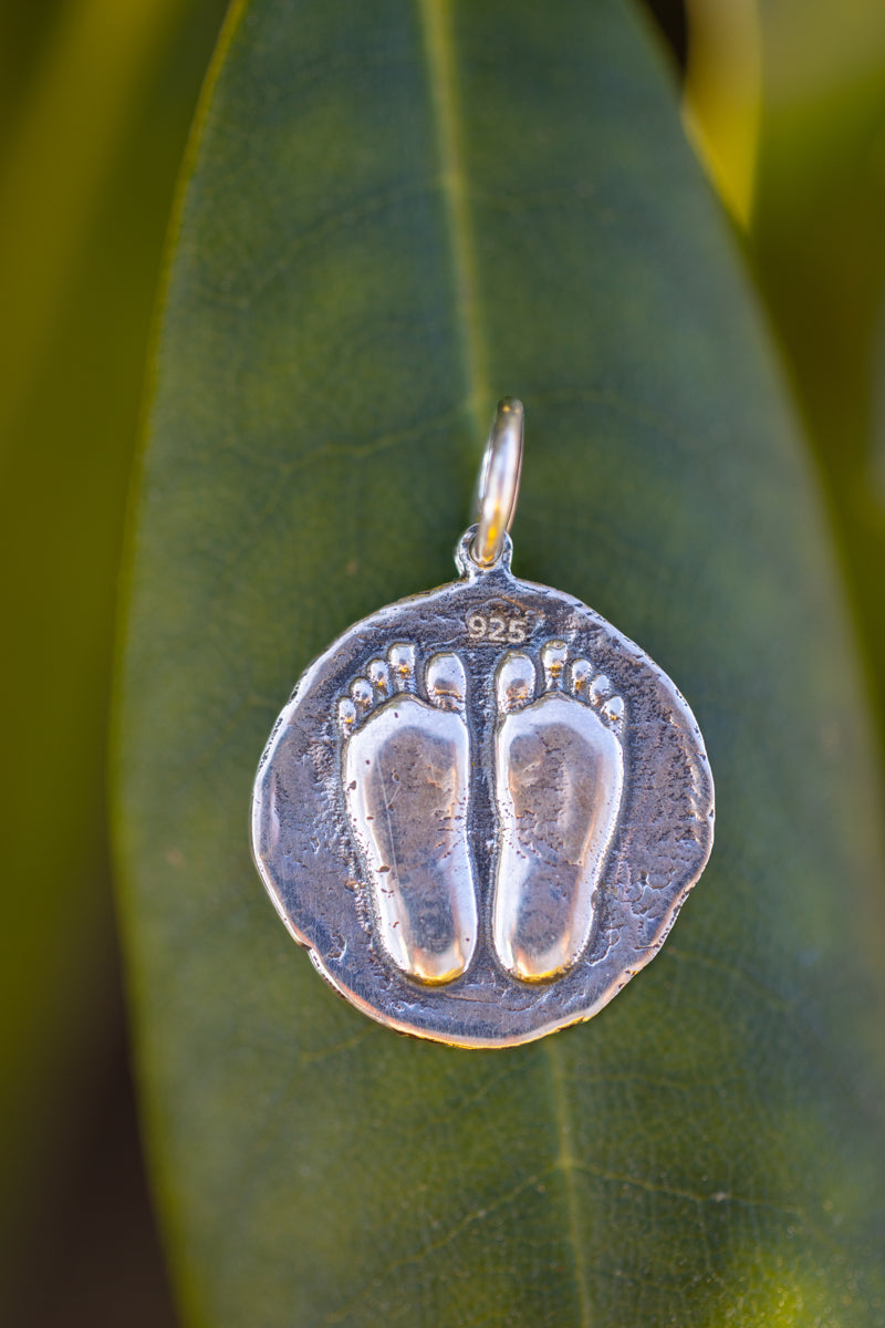 Paramahamsa Vishwananda Paduka - Sterling silver