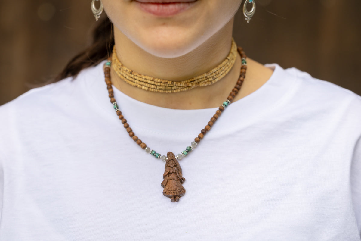 RADHA Tulsi Pendant