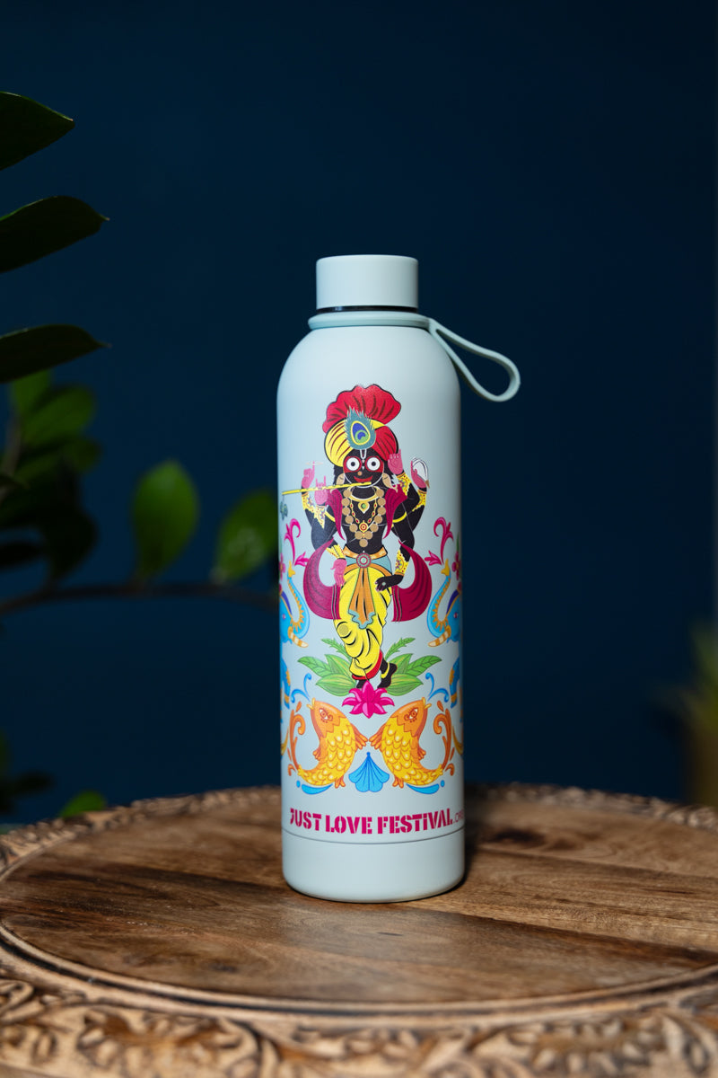 SVGP Stainless Steel Bottle, light blue