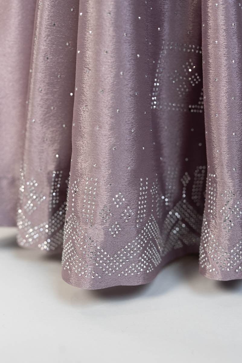 Dusty Lavender Saree