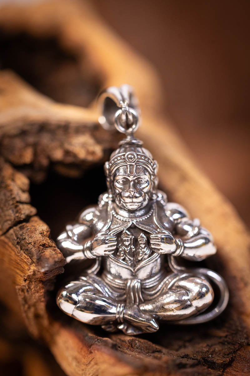 Hanuman Big - Sterling silver