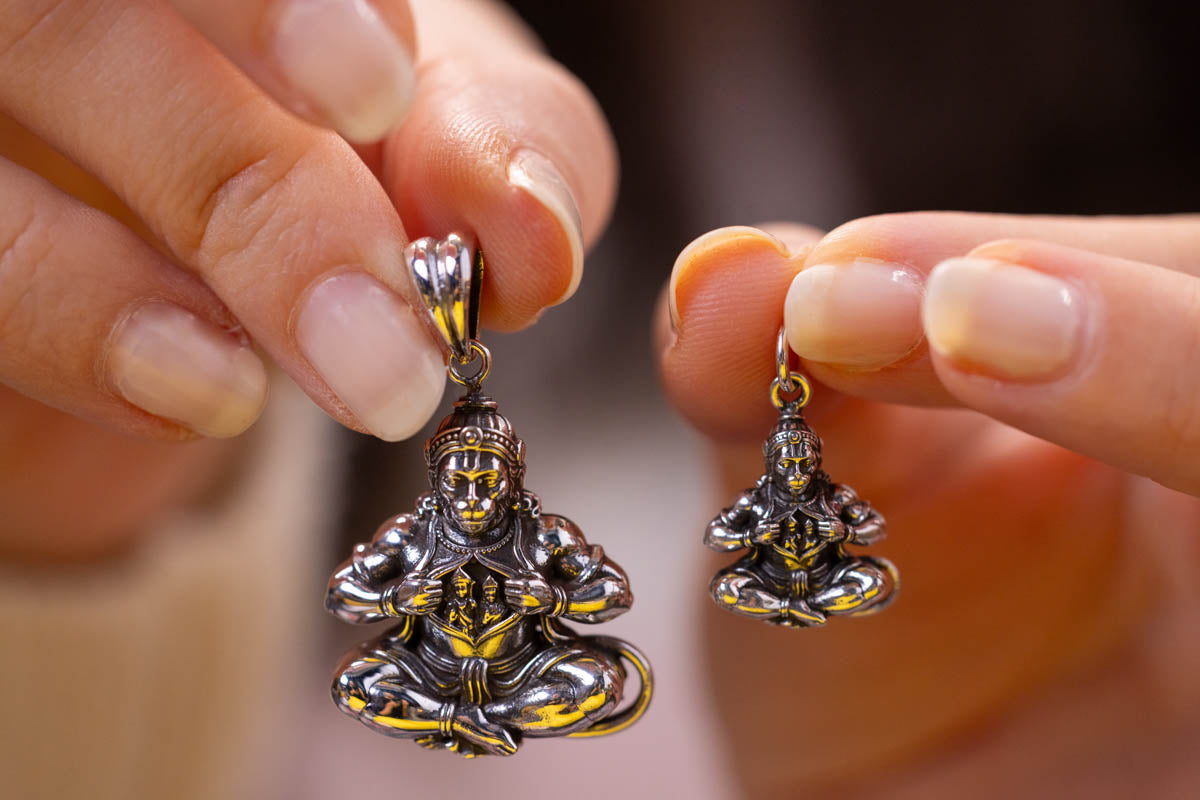 Hanuman Small - Sterling silver