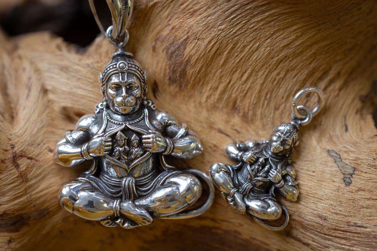 Hanuman Big - Sterling silver