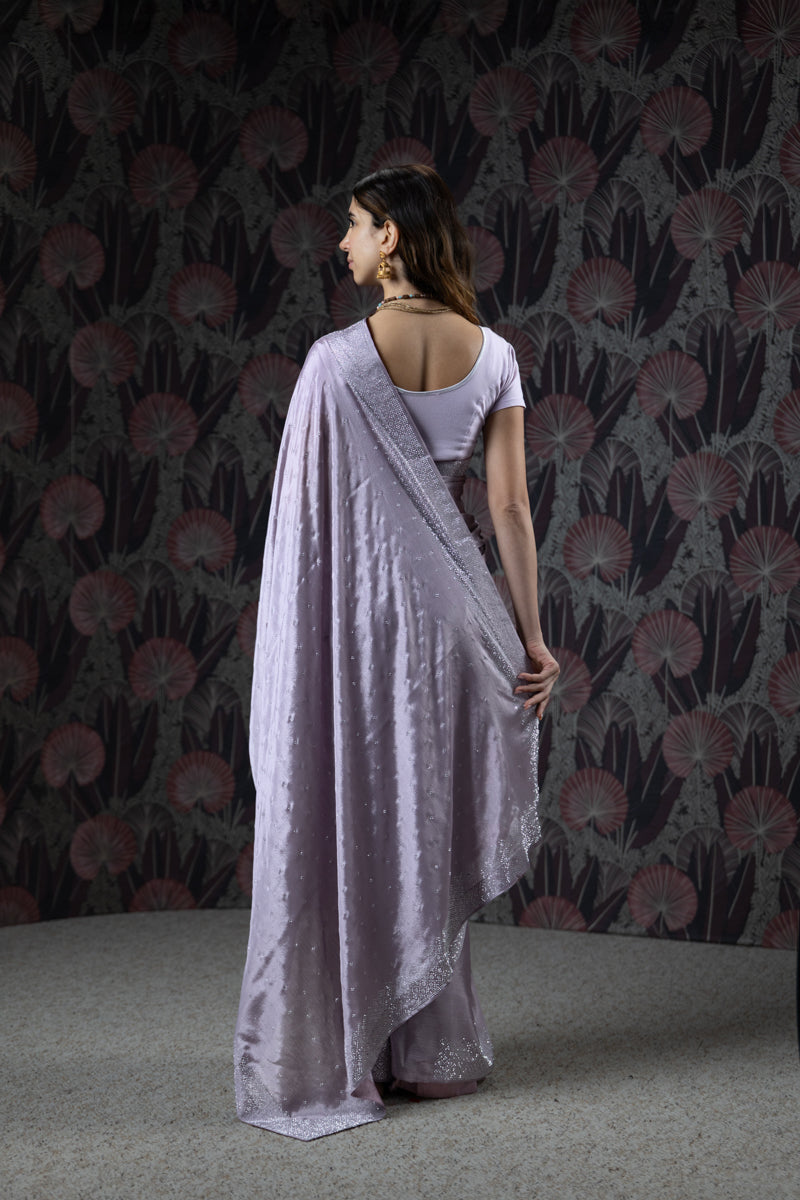 Light Lilac Saree
