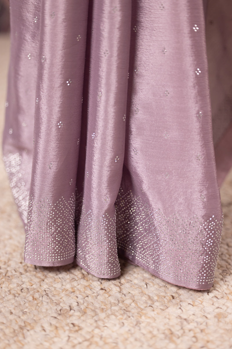Light Lilac Saree