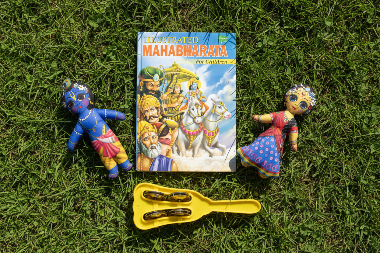 Children's Time With Krishna