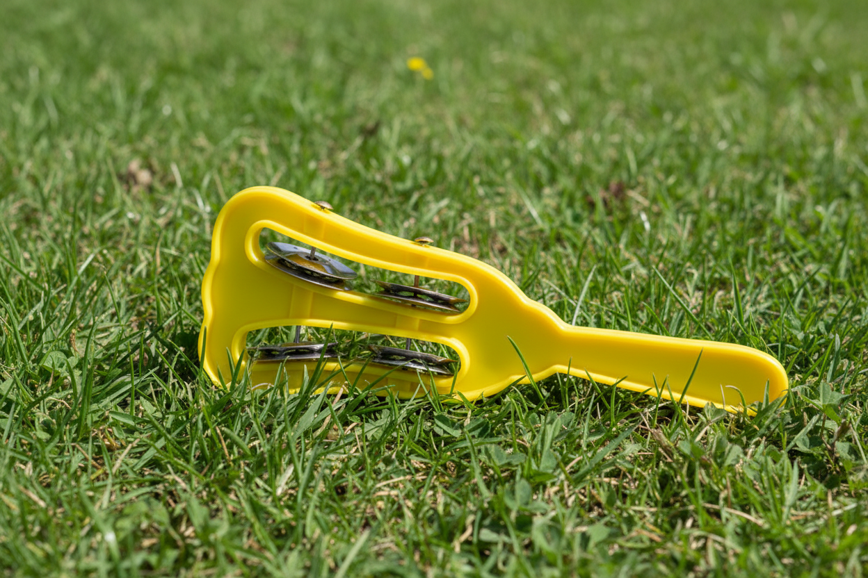 Manjira Plastic Two line, 1 pcs.