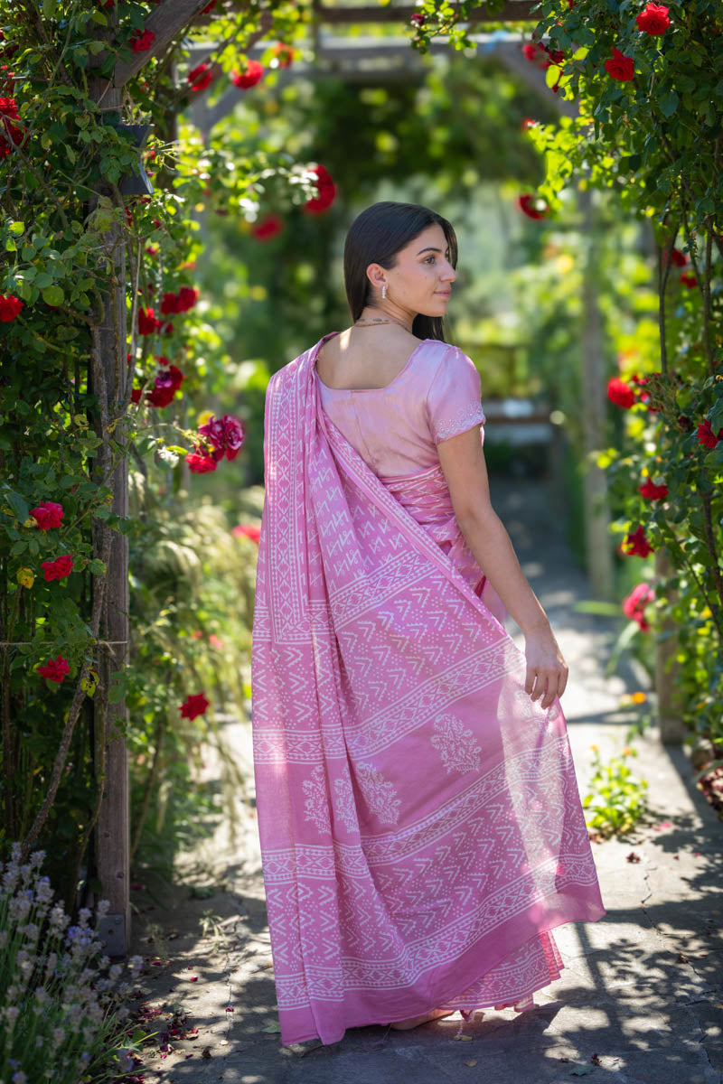 Malmal Cotton Saree