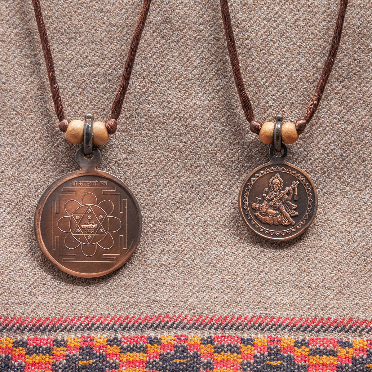 Saraswati Yantra Pendant