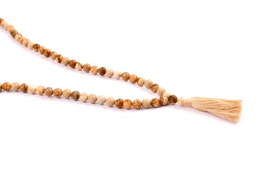 Natural Jasper Mala