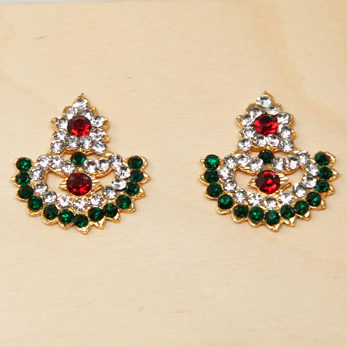 Coppia di orecchini in pietra - Ciotola serena / 32x28mm / Gioielli in pietra per decorazioni divine