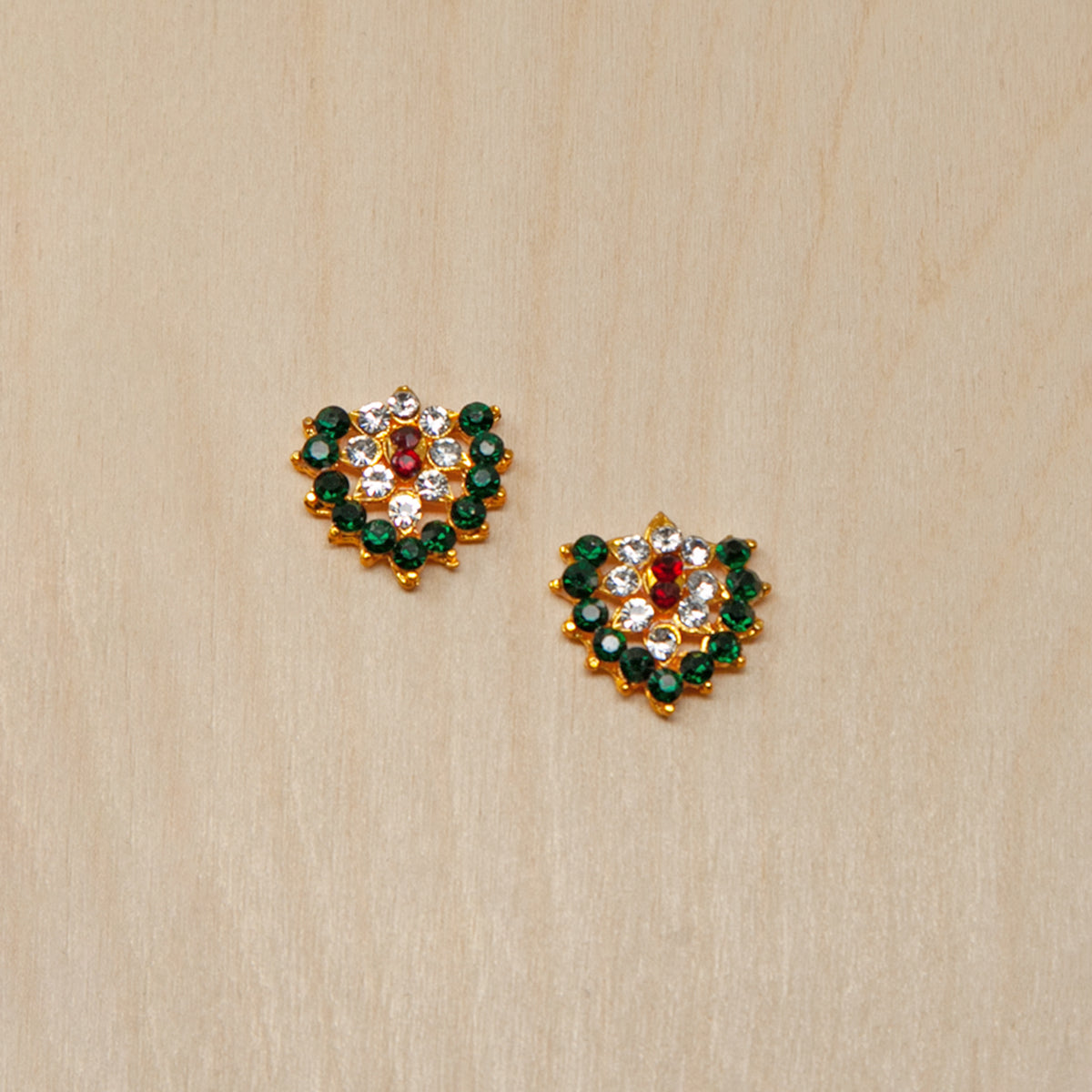 Pietra Pottu - Tilaka / 17x17mm / Gioielli in pietra per decorazioni di divinità