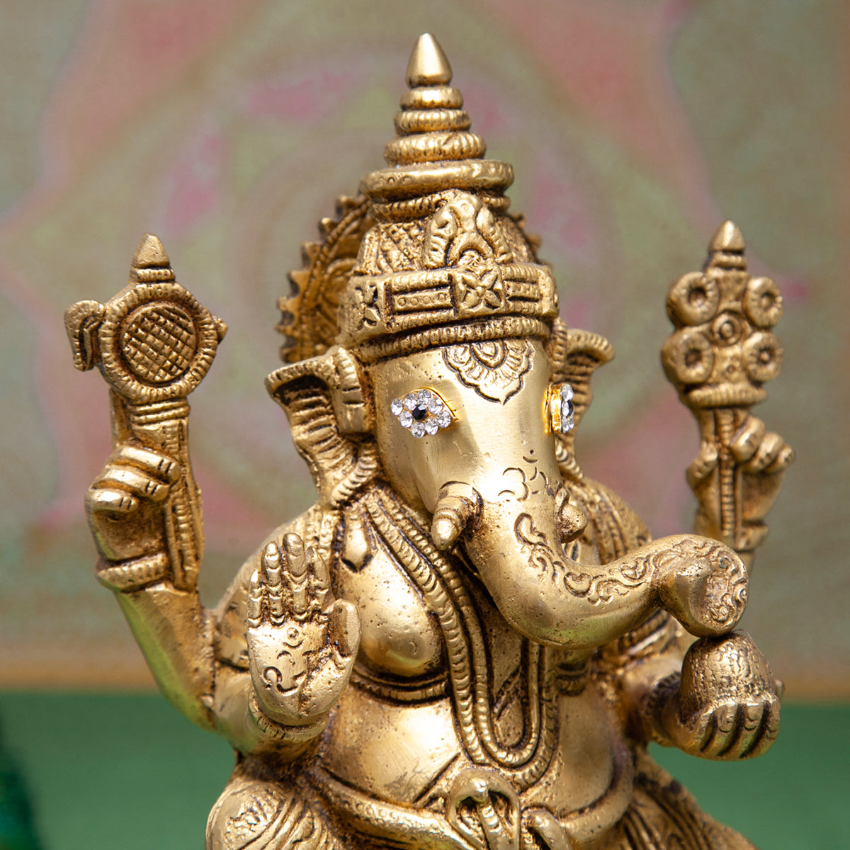 Deity Eyes - Kanmalar / Stone Jewellery for Deity Decor