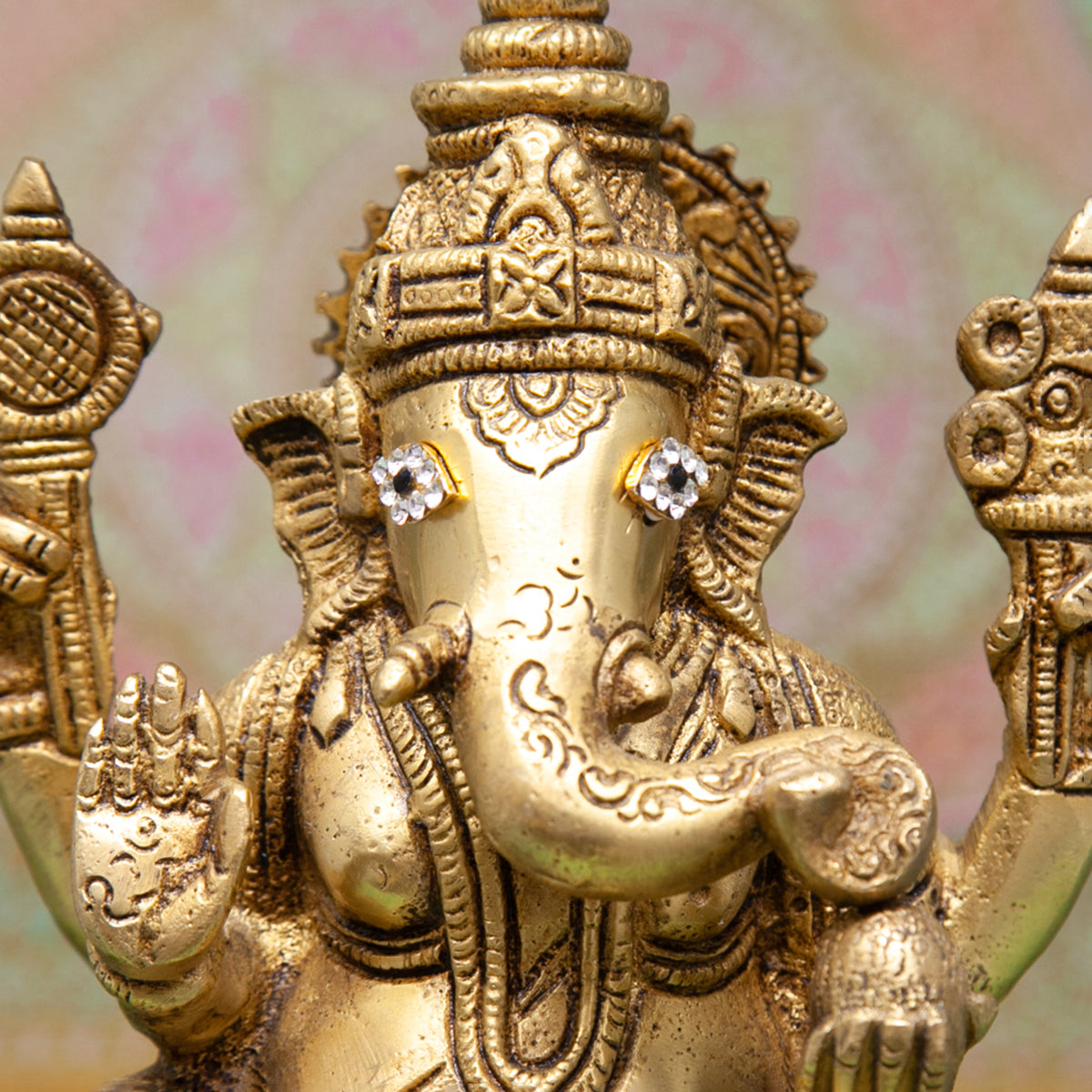Deity Eyes - Kanmalar / Stone Jewellery for Deity Decor