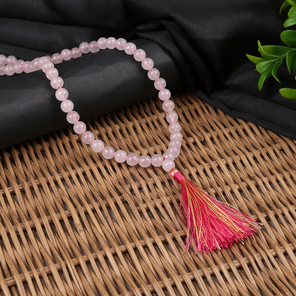 Rose Quartz Mala