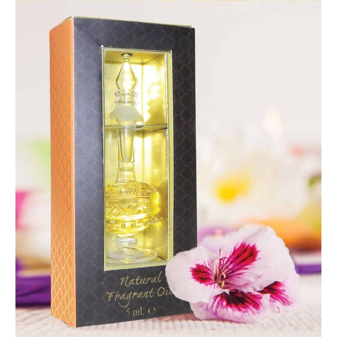 Oil Perfume, Wild Rose, 5 ml, Song of India