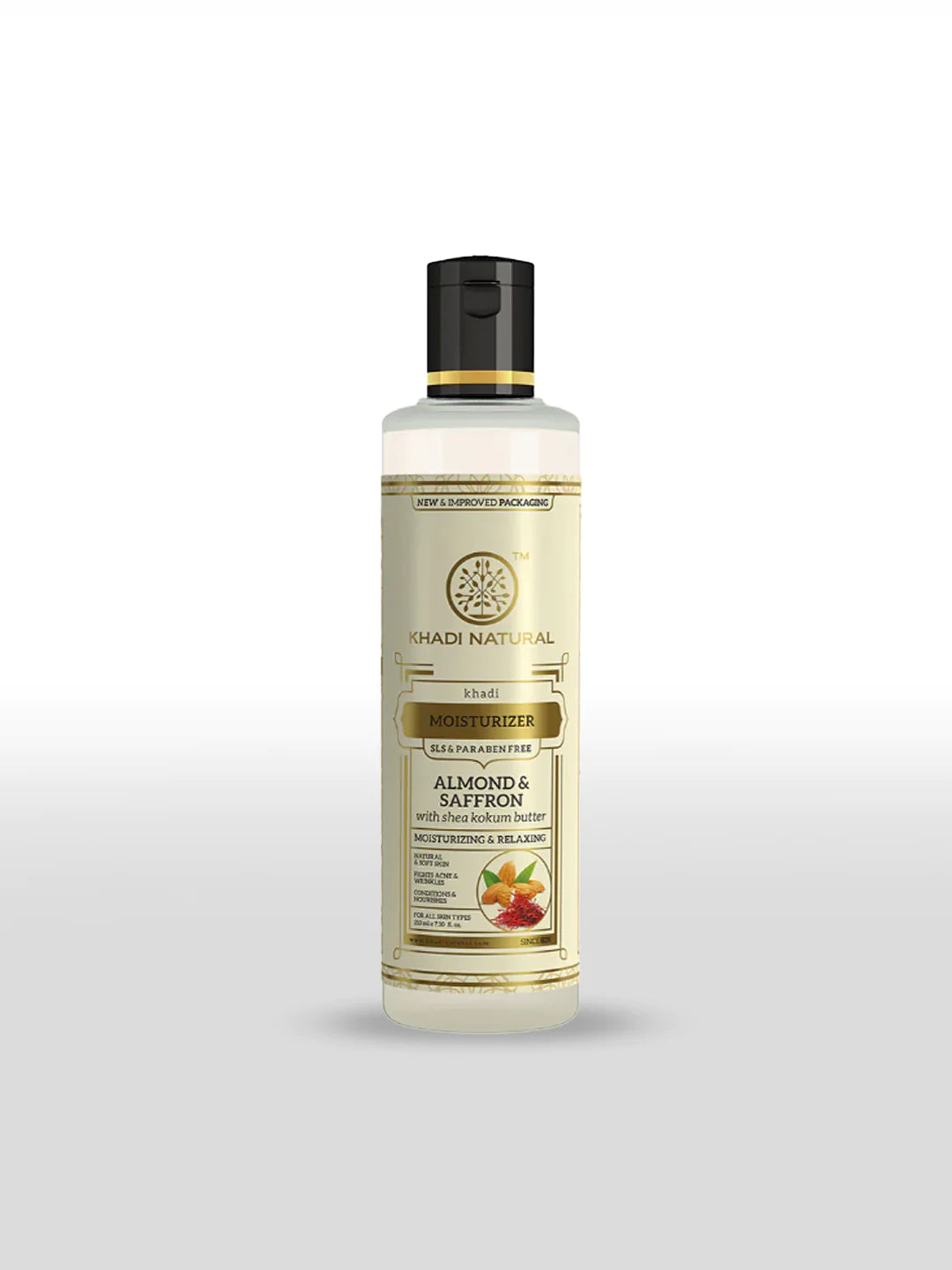 Khadi Herbal Moisturiser ALMOND & SAFFRON