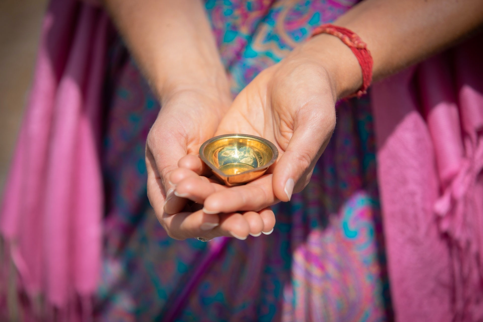 Puja Oil Lamp - Small