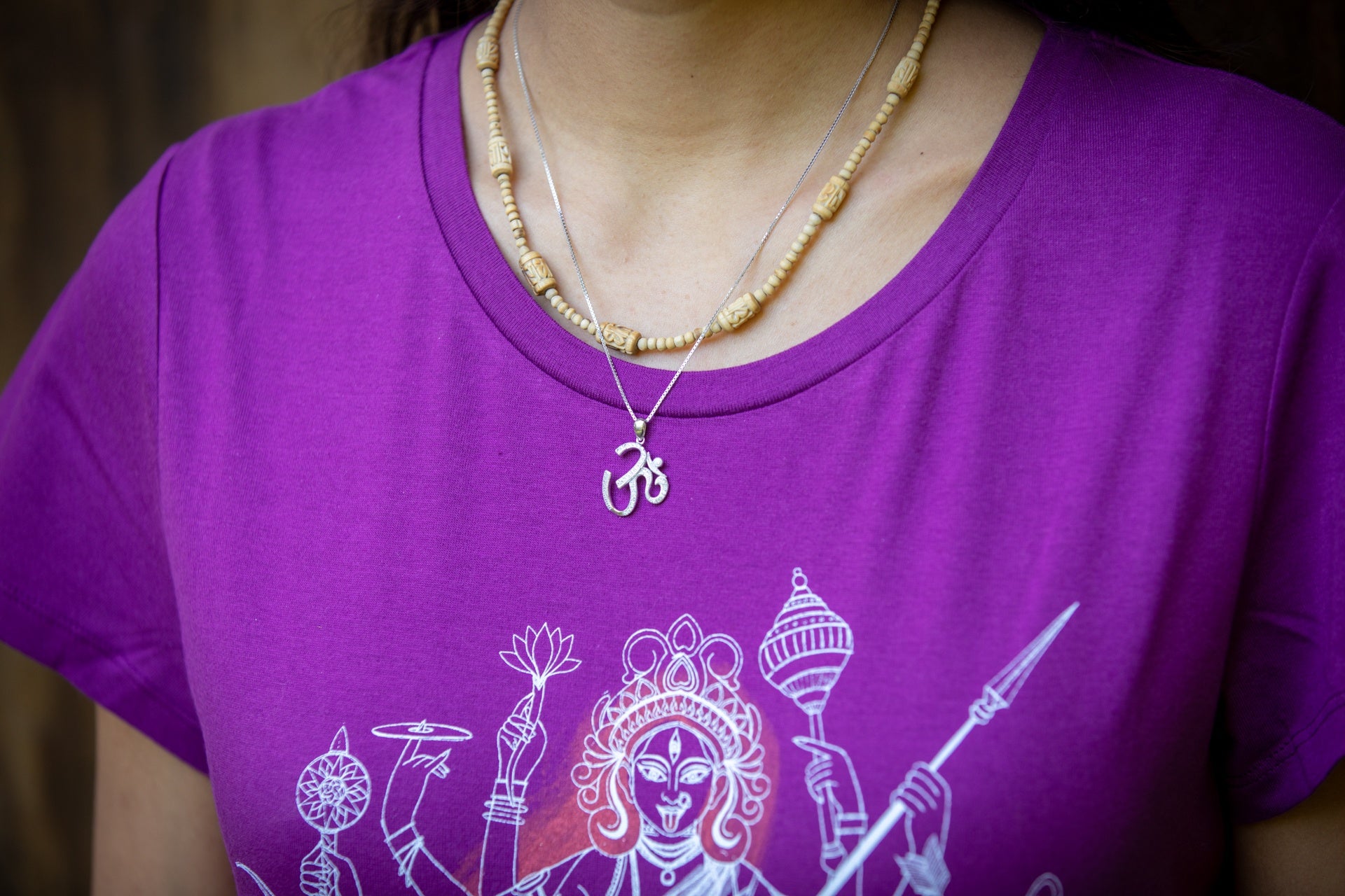 OM Necklace - Subtle Sparkles