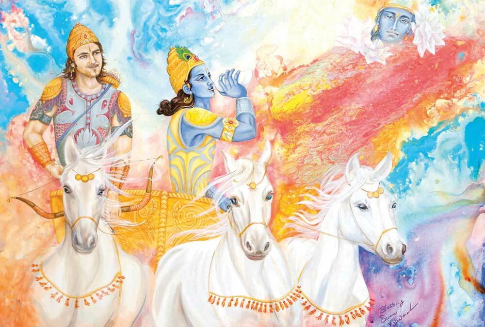 KRISHNA & ARJUNA