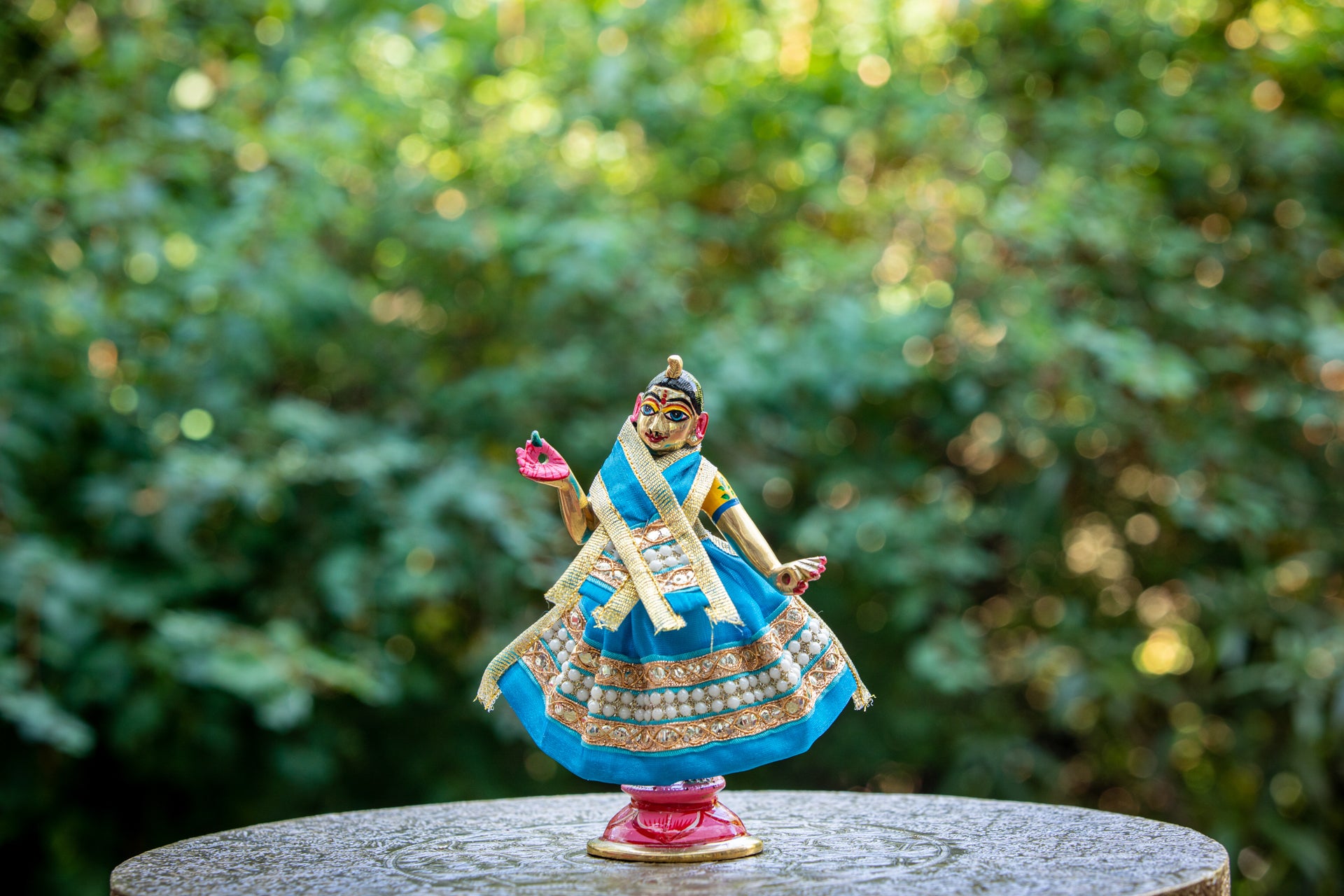 Simple Deity clothing for Devi