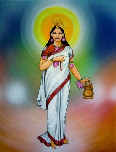 Navadurga. Brahmacharini