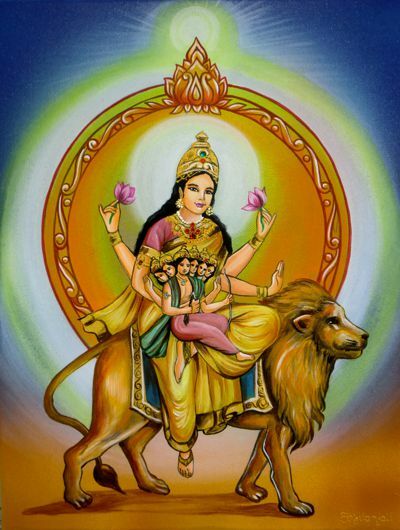 NAVADURGA. SCANDAMATA
