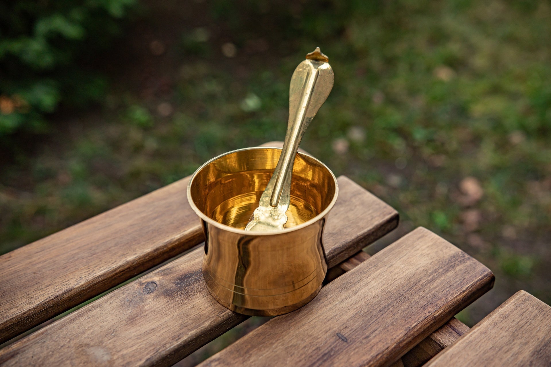 Brass Puja Cup (Panch Patra)