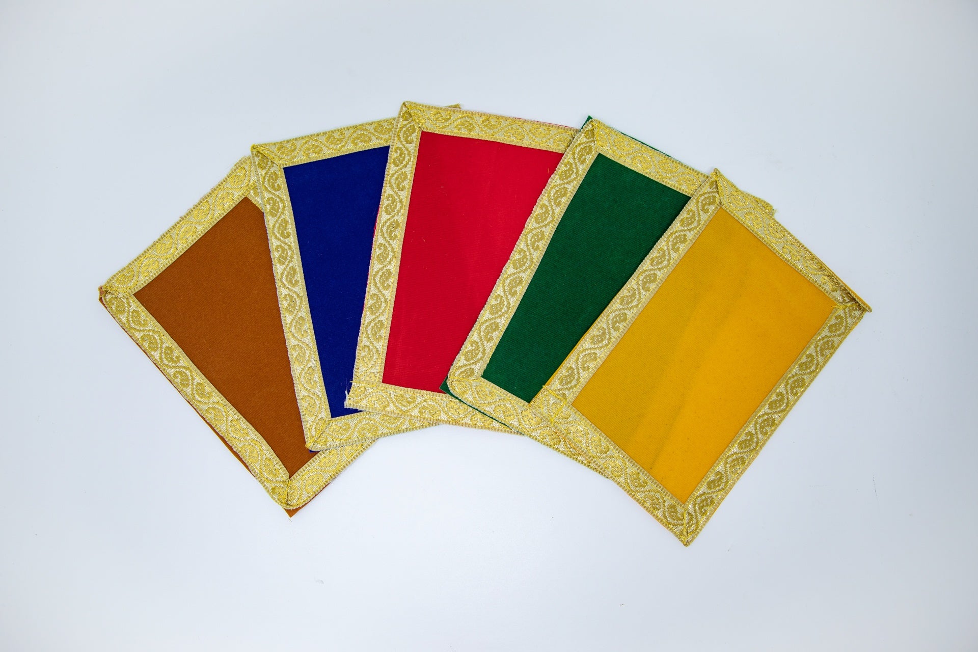 Asan cloth, plain velvet - rectangle