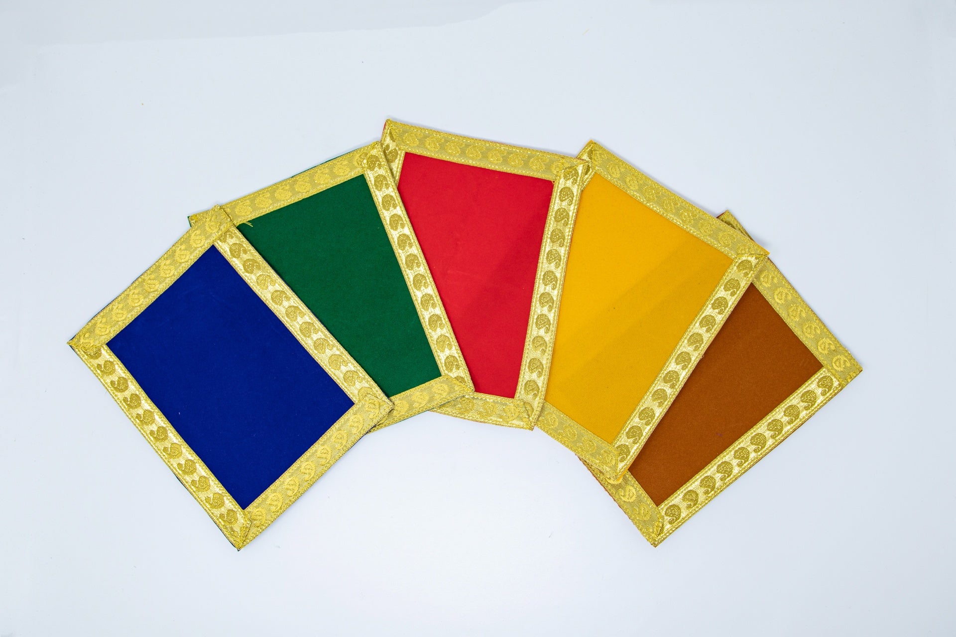 Asan cloth, plain velvet - rectangle