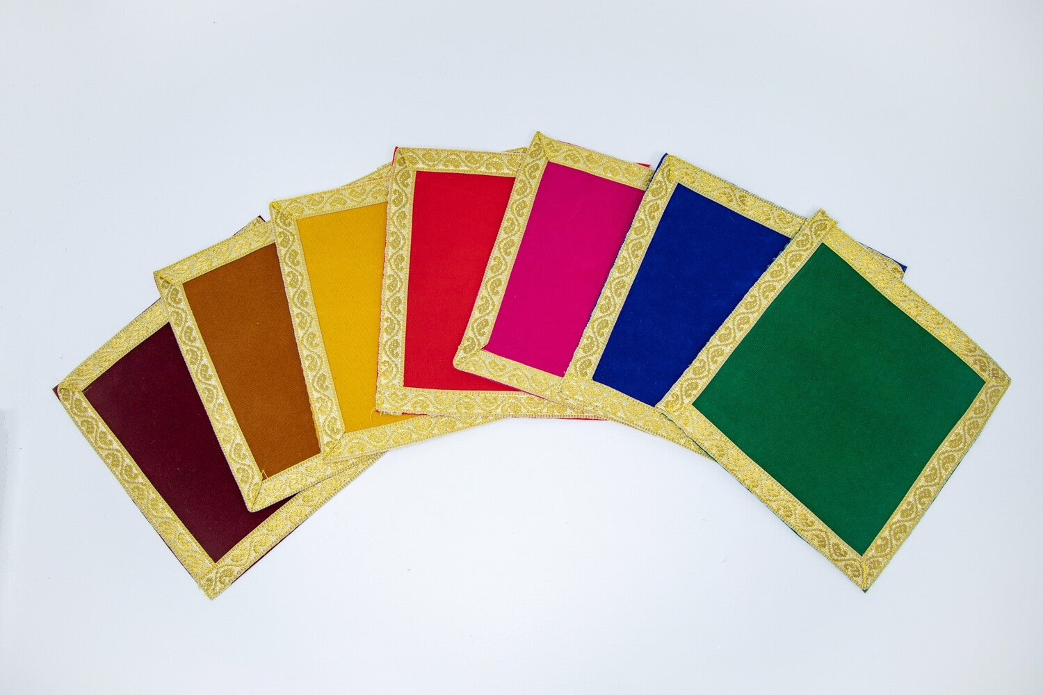 Asan cloth, plain velvet - square