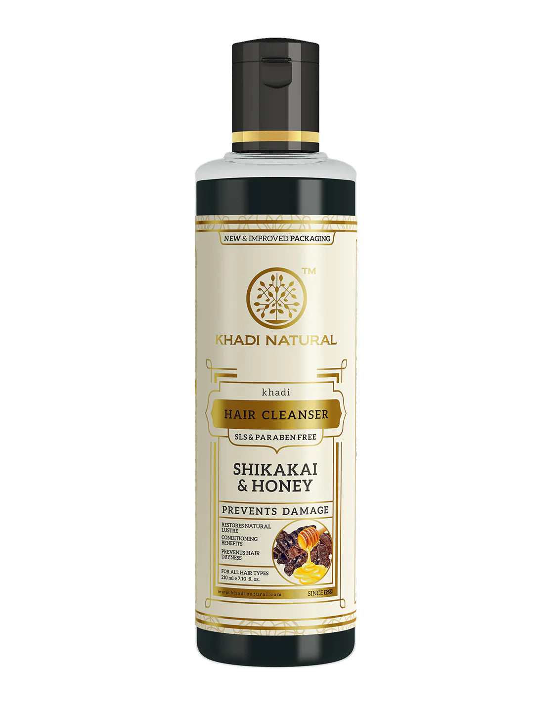 Khadi Herbal Hair Shampoo SHIKAKAI & HONEY