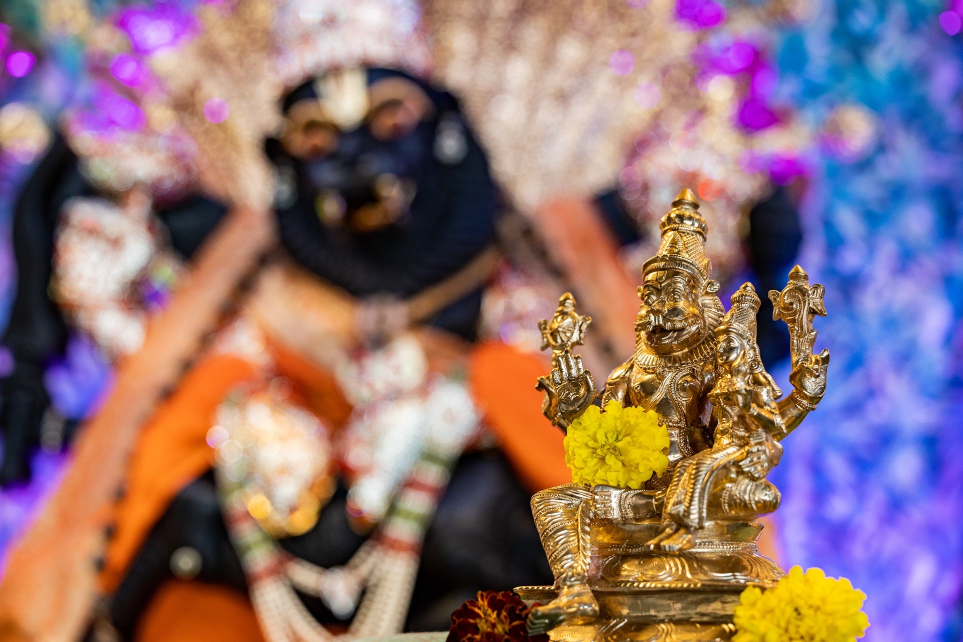 Lakshmi-Narasimha - panchaloha - large