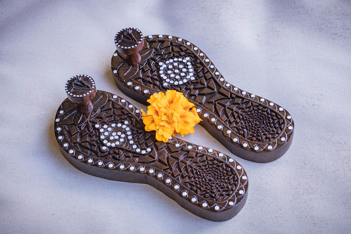 Padukas: Wooden